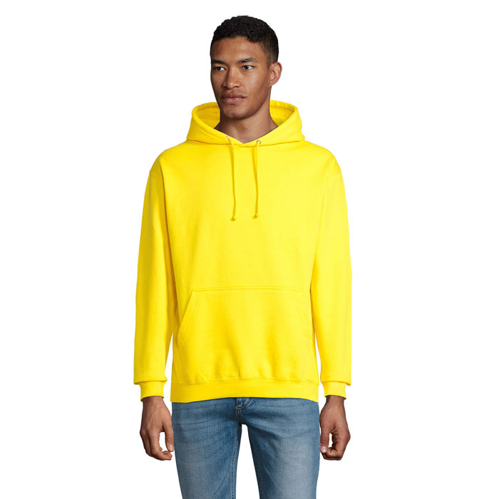 Sweat à capuche unisexe promotionnel CONDOR Jaune 1